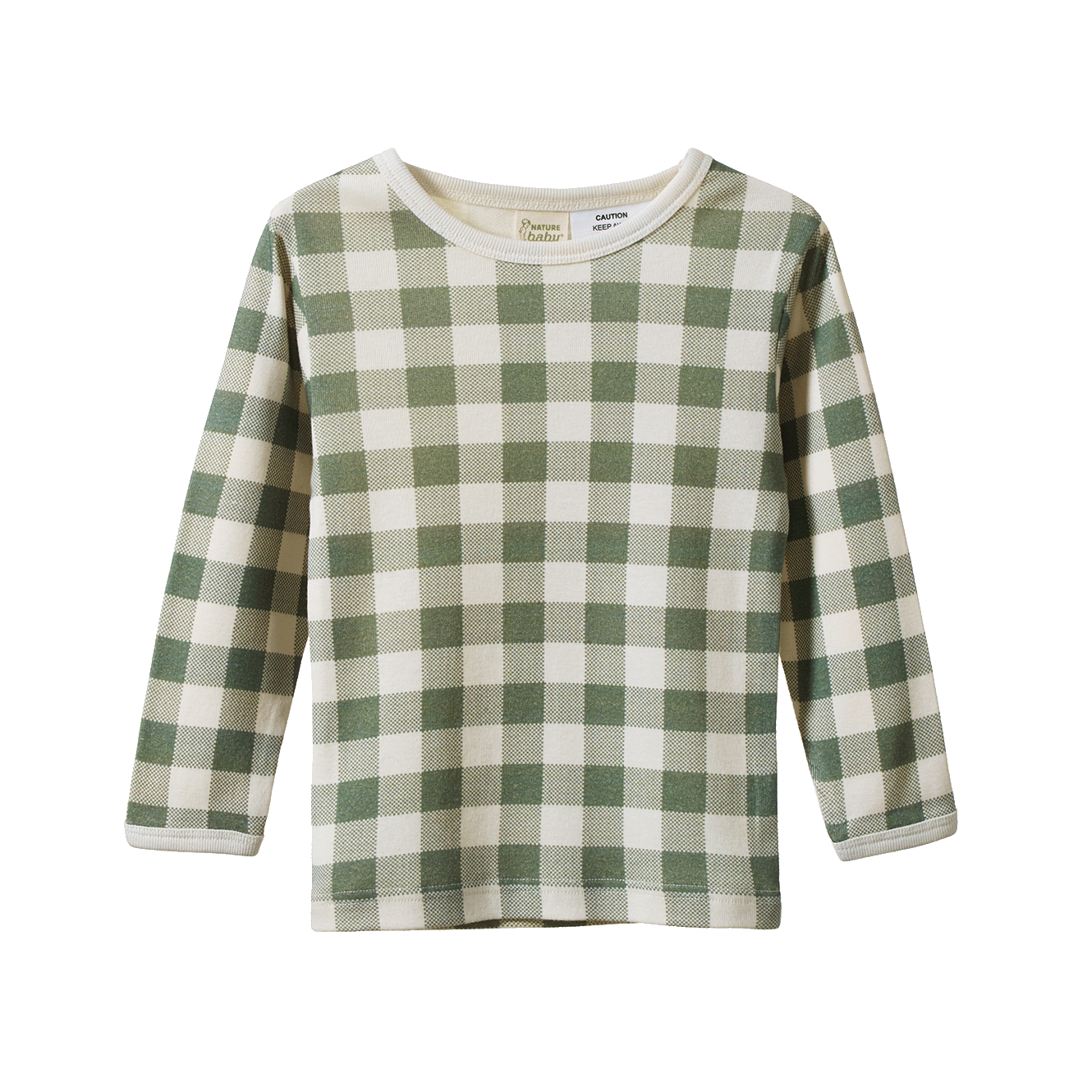 2PC LONG SLEEVE PYJAMAS | Crispin Check-Web-front