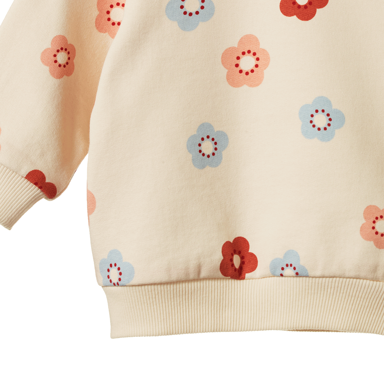 EMERSON SWEATER | Flora Stamp Print-Extra Img - 1