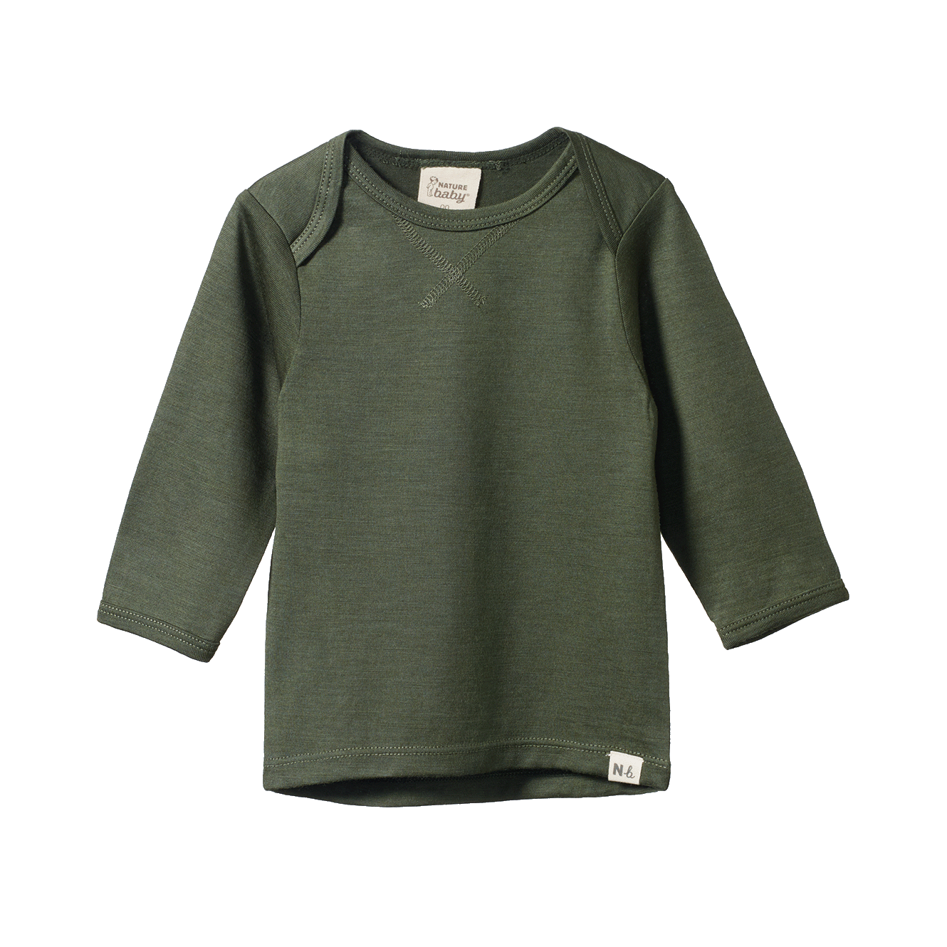 ESSENTIAL TEE | Thyme-Web-front