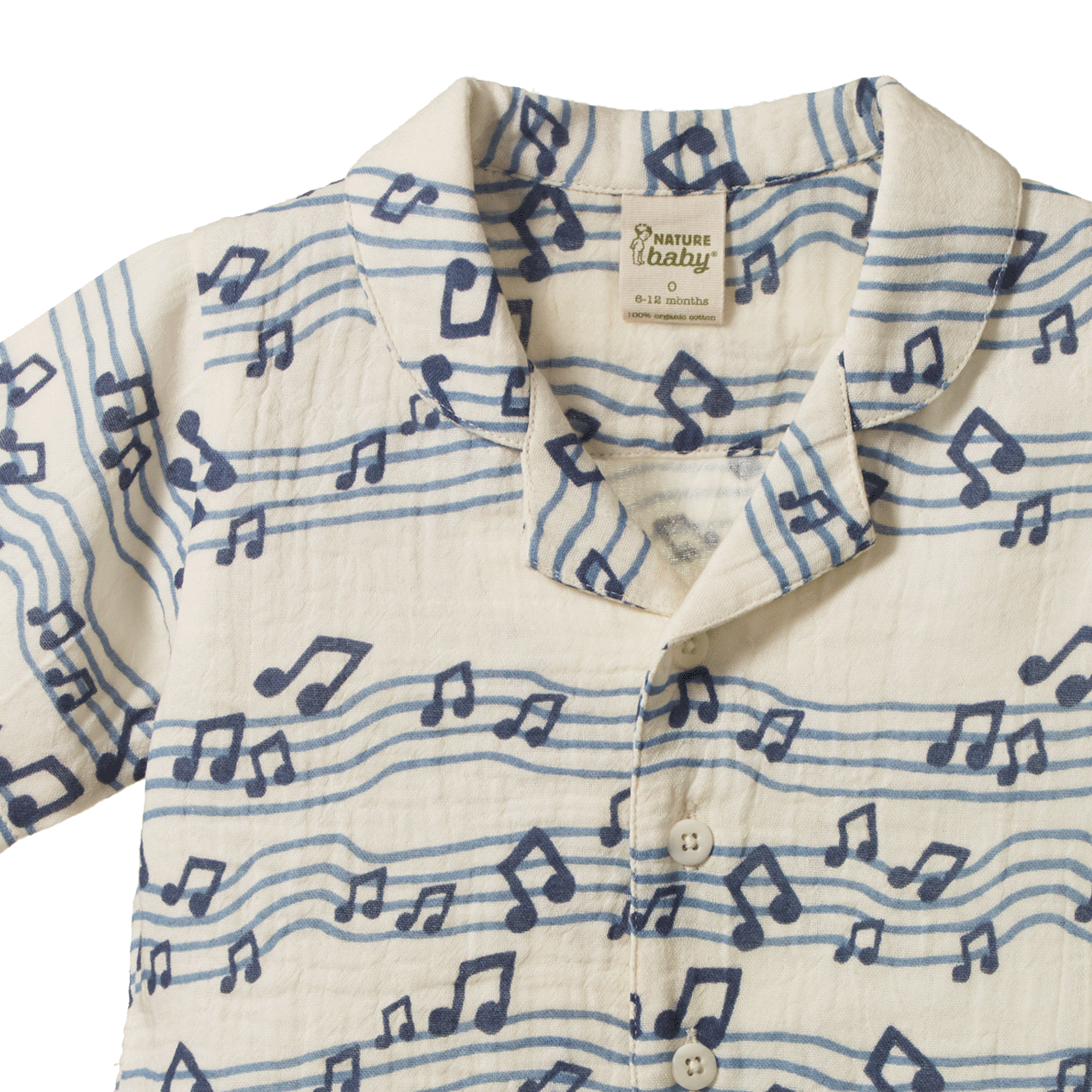 GUTHRIE SHIRT MUSLIN | Rhythm Print-Extra Img - 1