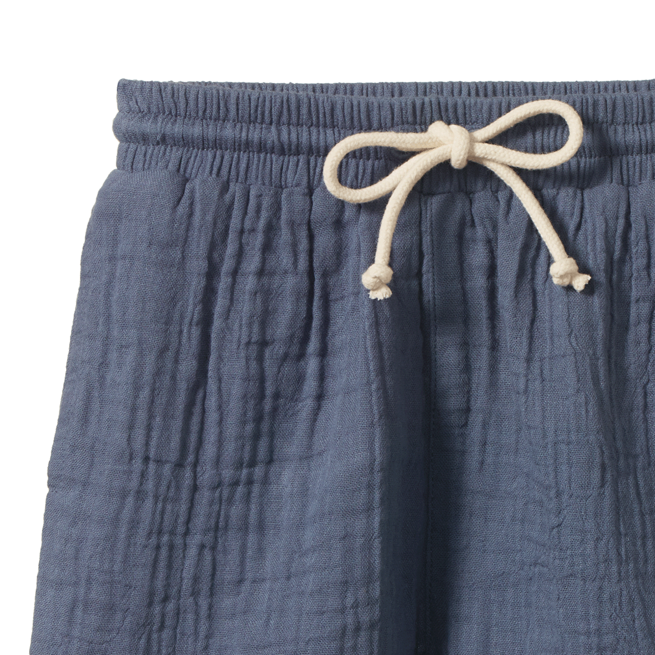 JAMES SHORTS MUSLIN | Vintage Indigo-Web-hover