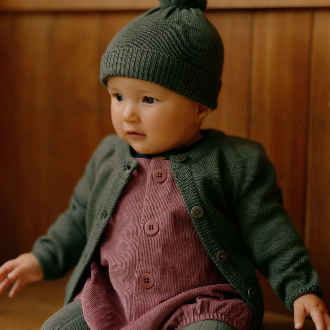 MERINO KNIT CARDIGAN | Thyme-Web-hover