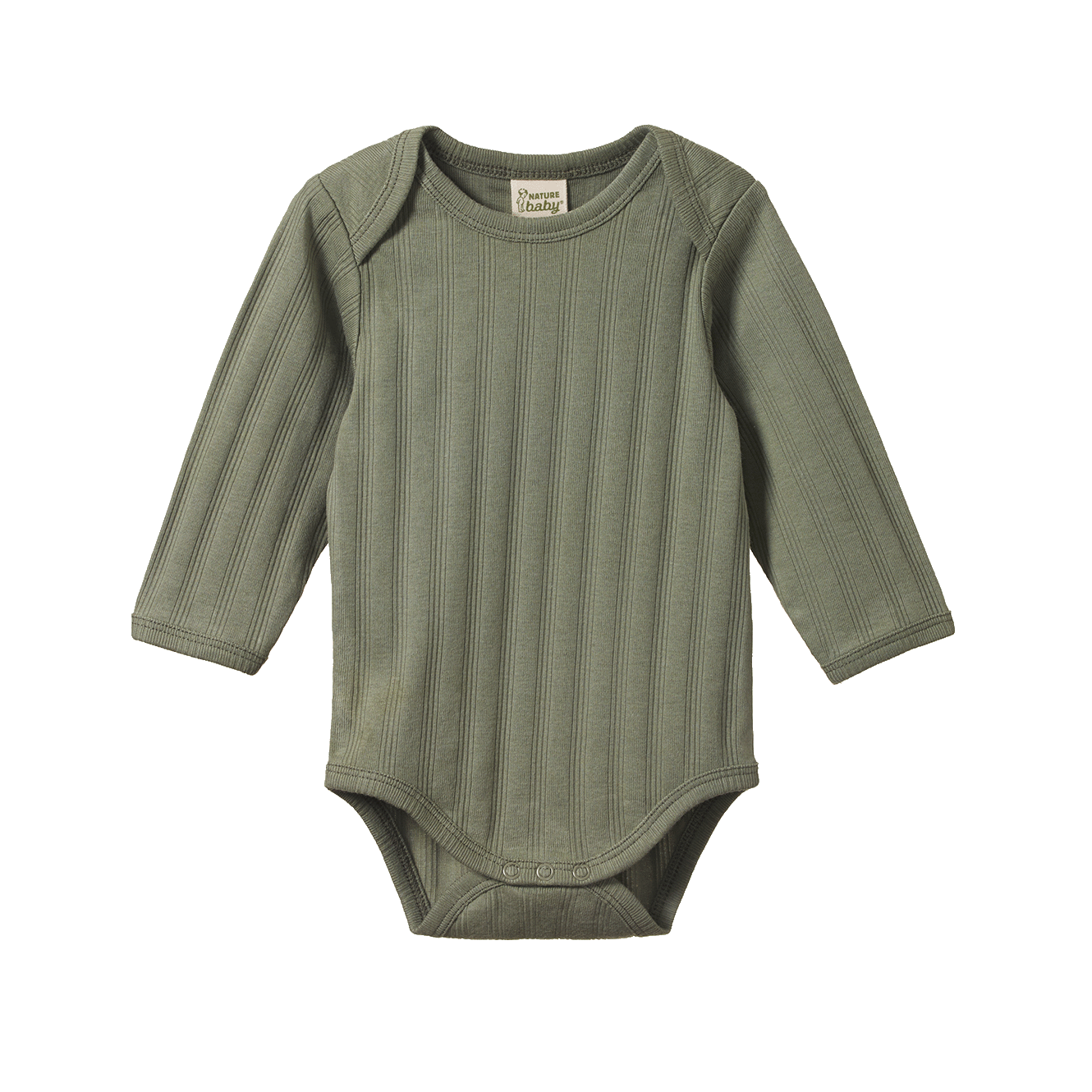 2 PACK DERBY BODYSUIT LONG SLEEVE | Natural/Nettle-Extra Img - 1