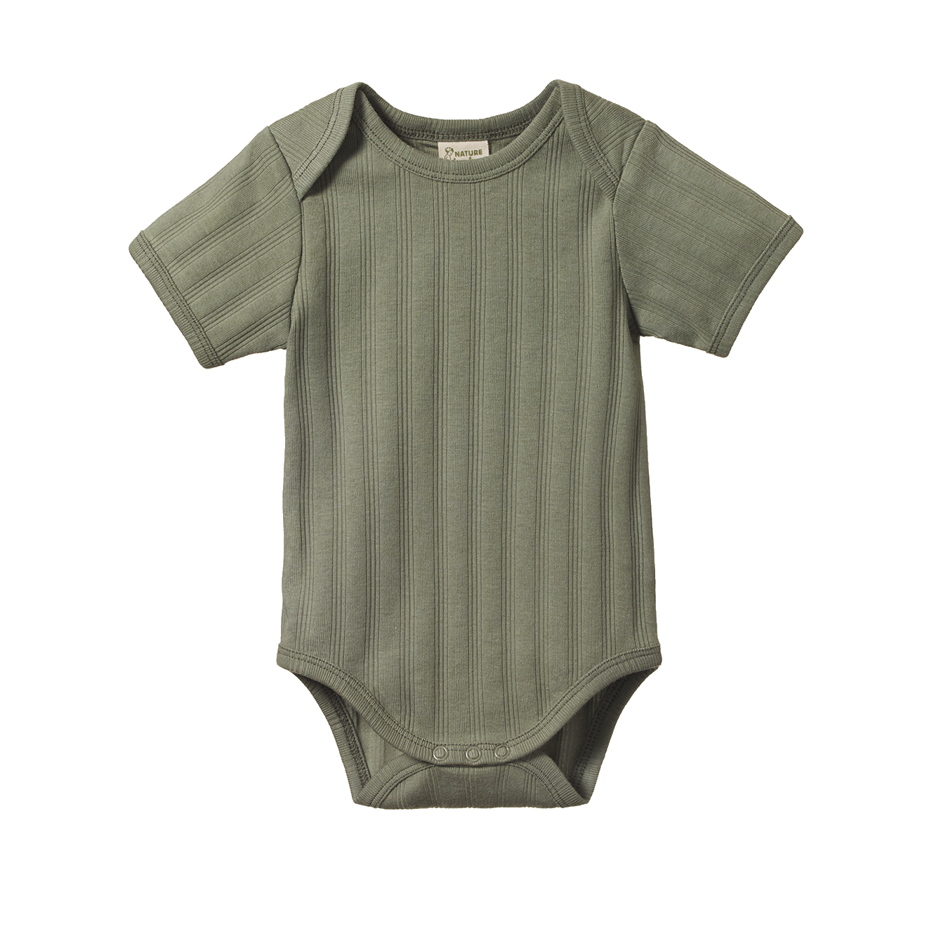 2 PACK DERBY BODYSUIT SHORT SLEEVE | Natural/Nettle-Extra Img - 1