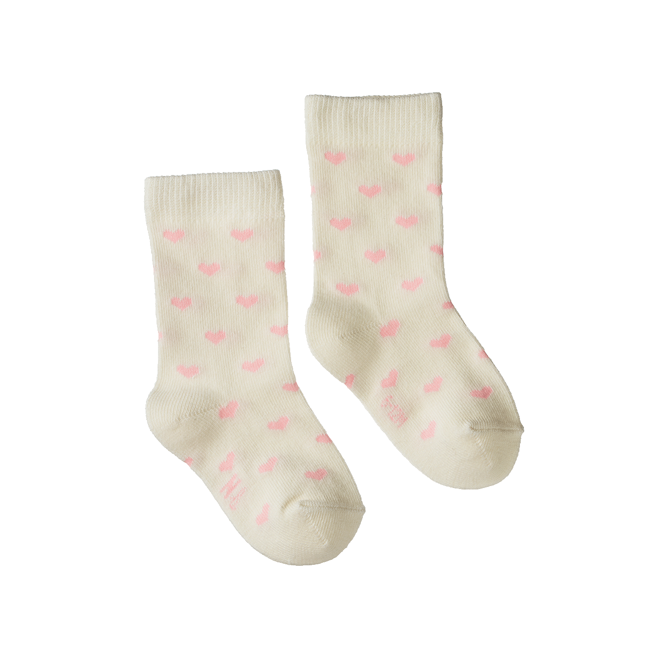 ORGANIC COTTON SOCKS | Hearts-Web-front