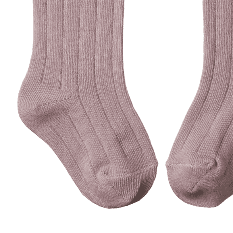ORGANIC COTTON TIGHTS | Lilac-Extra Img - 2