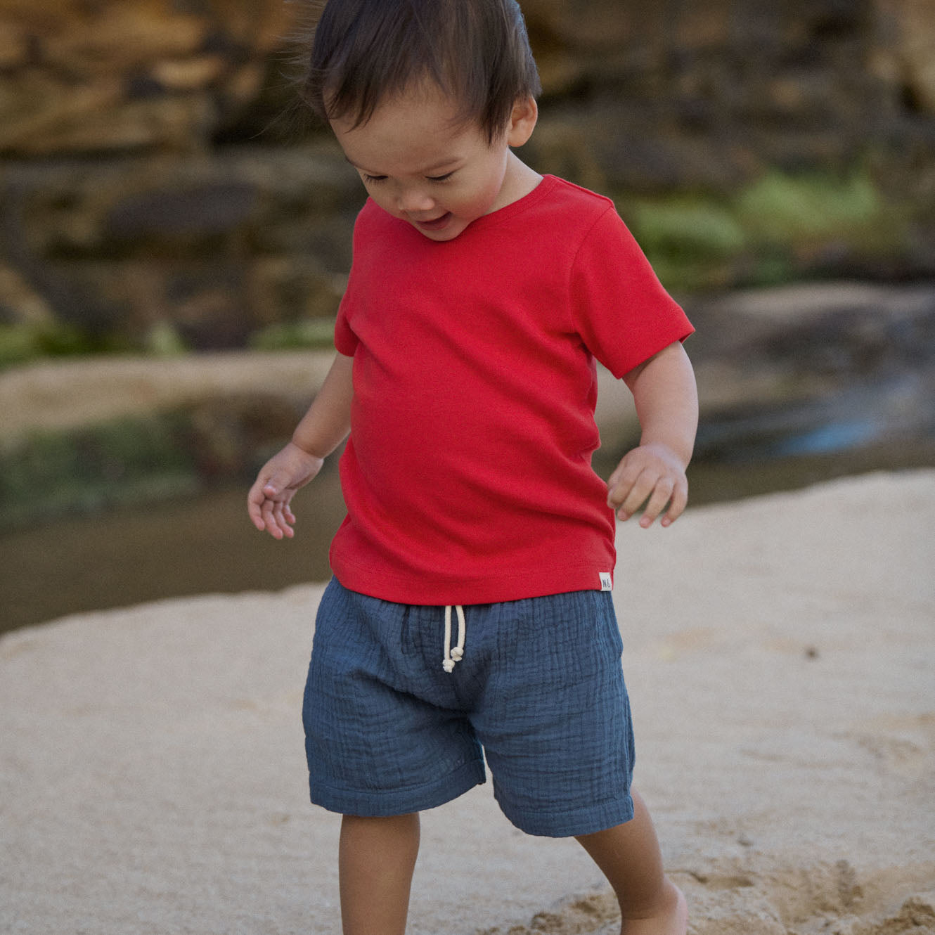 RIVER TEE | Red-Web-hover