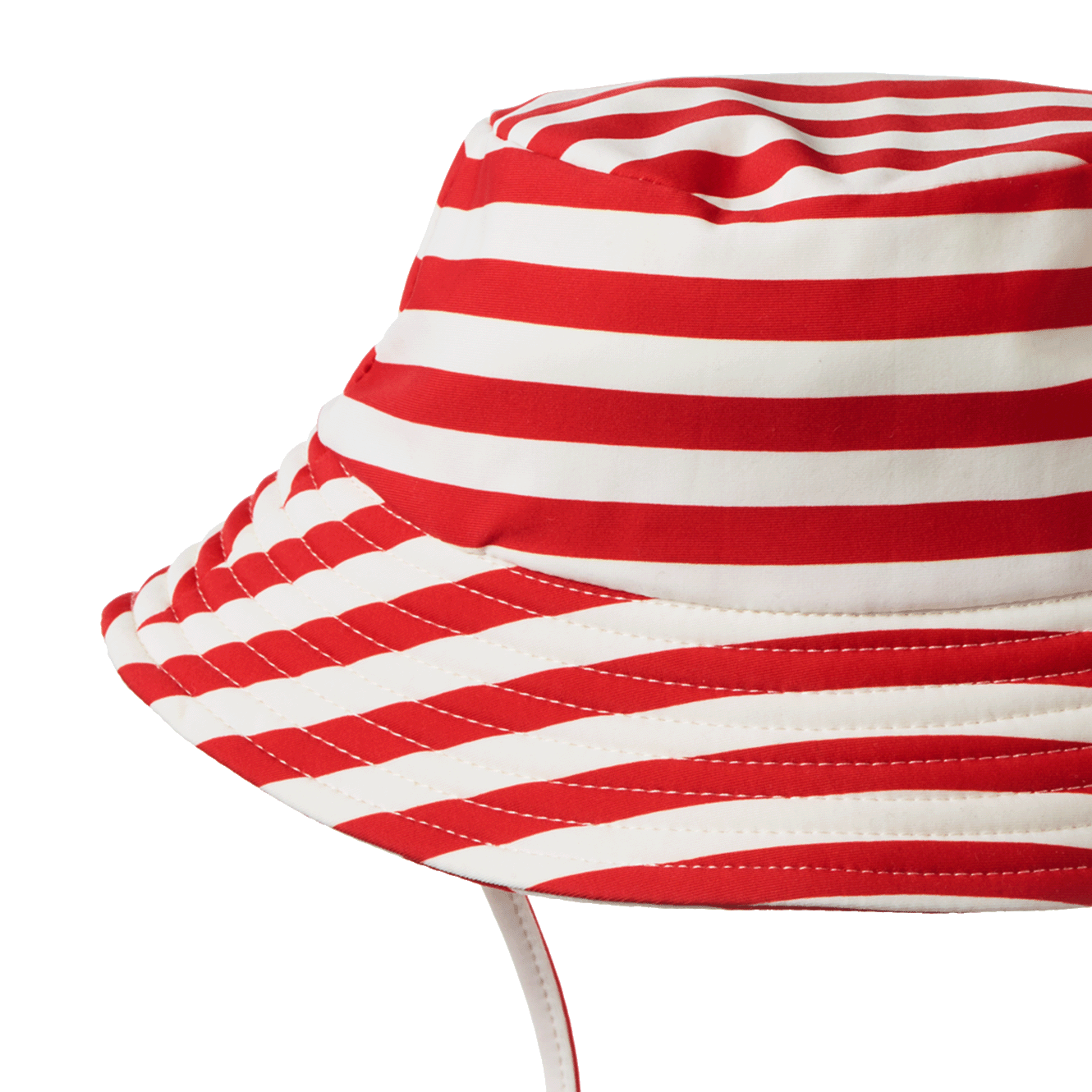 SPLASH SUNHAT | Red Sea Stripe-Extra Img - 2