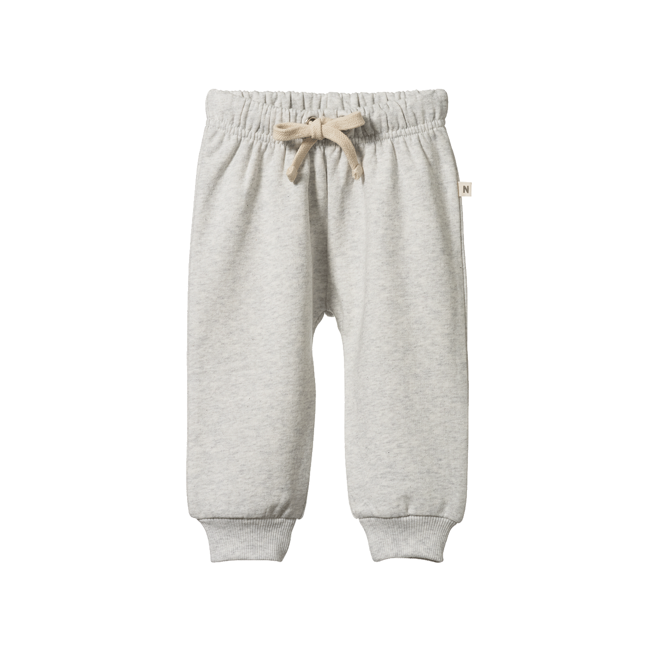 SUNDAY TRACK PANTS | Light Grey Marl-Web-front