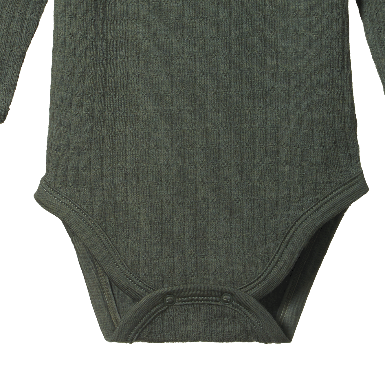 MER ESS L/S BODYSUIT POINTELLE | Thyme-Extra Img - 1