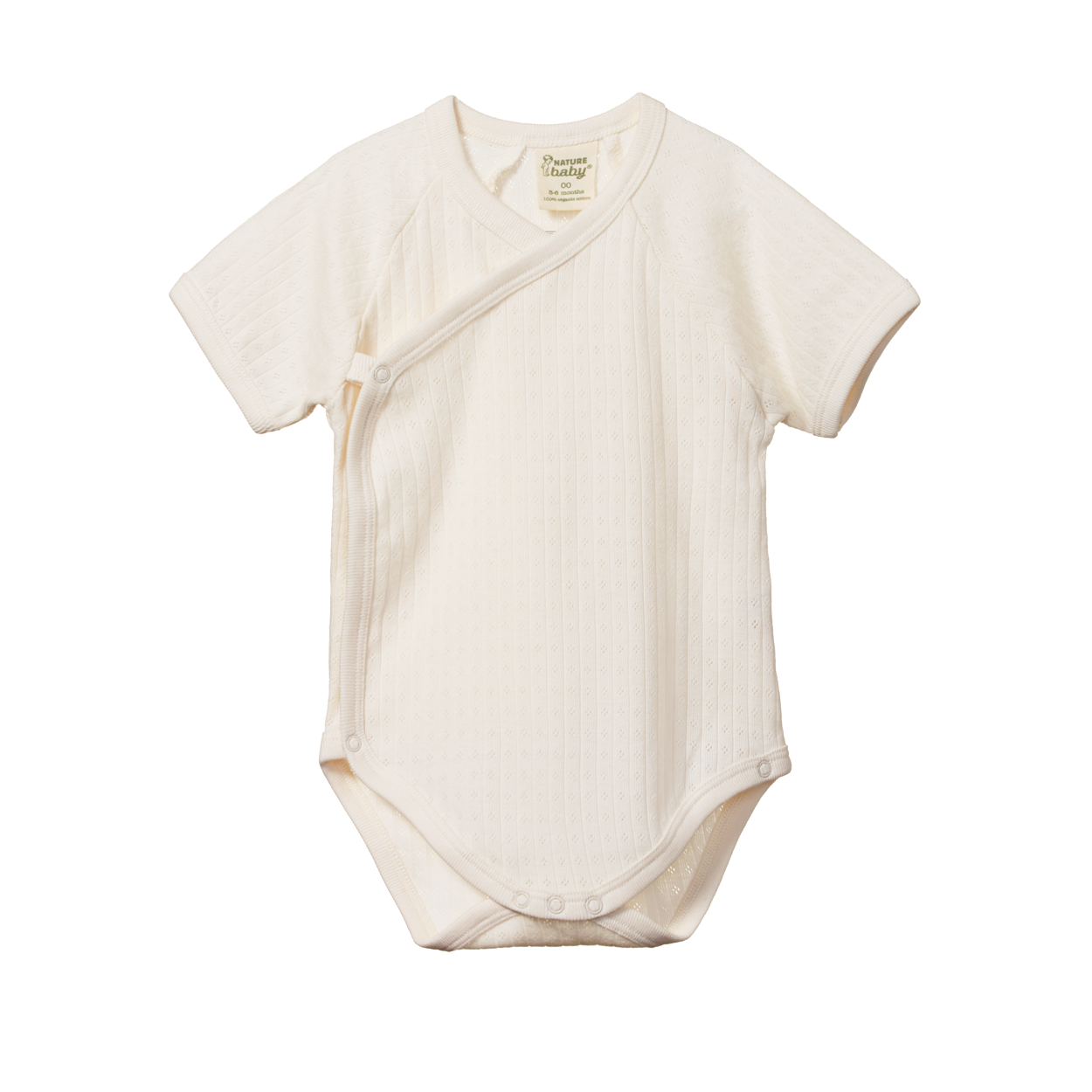 S/S KIMONO BODYSUIT POINTELLE | Natural-Web-front