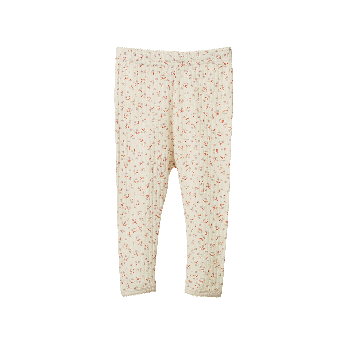 2PC LONG SLEEVE PYJAMA SET POINTELLE | Dandelion Print-Extra Img - 2