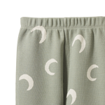 2PC LONG SLEEVE WAFFLE PYJAMAS | Crescent Print-Extra Img - 3