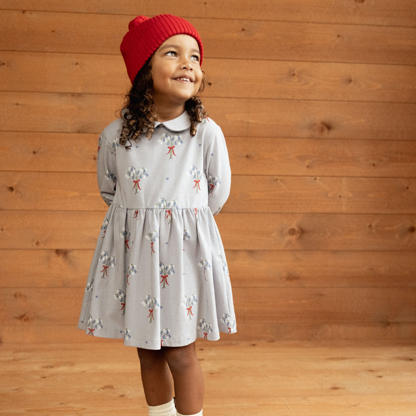 AGNES DRESS | Bluebelle Print-Extra Img - 3