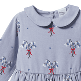 AGNES DRESS | Bluebelle Print-Extra Img - 5
