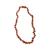 AMBER NECKLACE | Cognac-Web-front