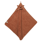 BEAR HOODED TOWEL | Hazelnut-Extra Img - 1