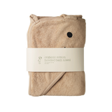 BUNNY HOODED TOWEL | Nougat-Extra Img - 1