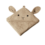 BUNNY HOODED TOWEL | Nougat-Web-front
