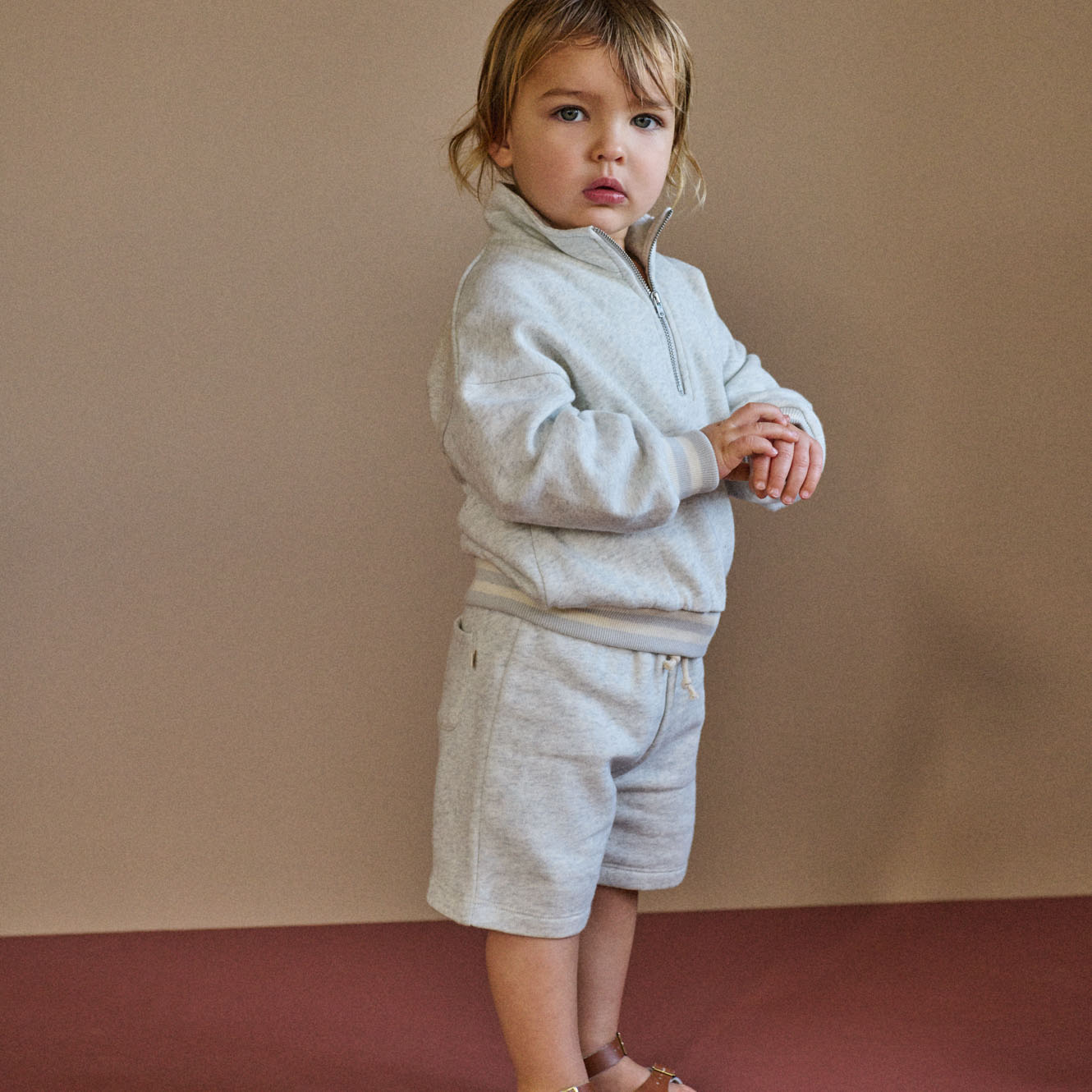 CAMPER SWEATSHIRT | Light Grey Marl-Web-hover