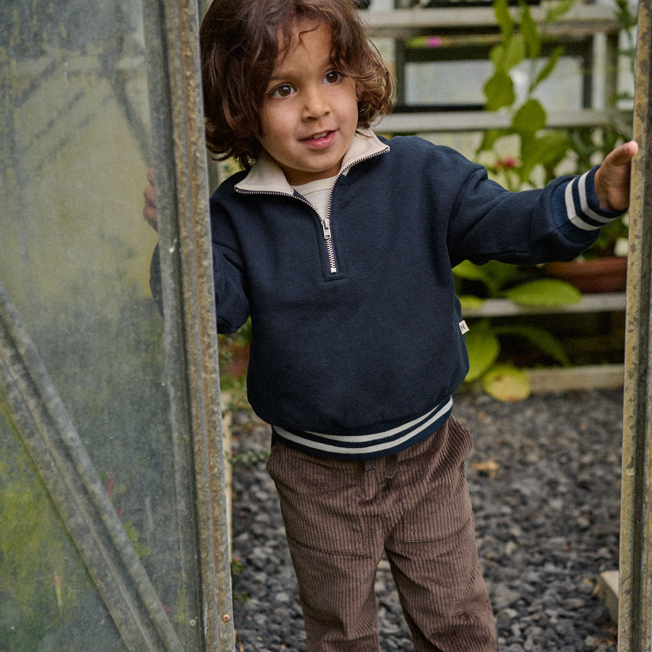 CAMPER SWEATSHIRT | Navy-Extra Img - 2