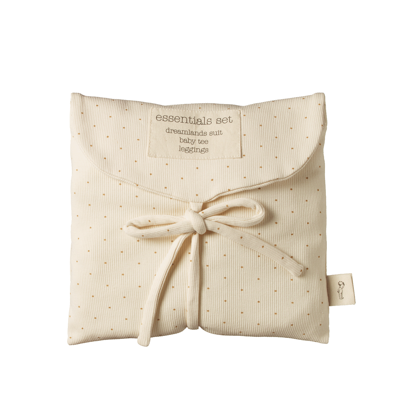 COTTON RIB ESSENTIALS SET | Caramel Spot-Web-front