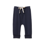 DRAWSTRING PANTS | Navy-Web-front