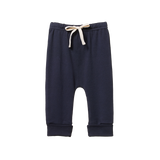 DRAWSTRING PANTS | Navy-Web-front
