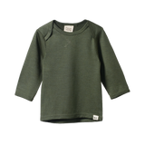 ESSENTIAL TEE | Thyme-Web-front