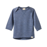 ESSENTIAL TEE | Vintage Indigo Marl-Web-front