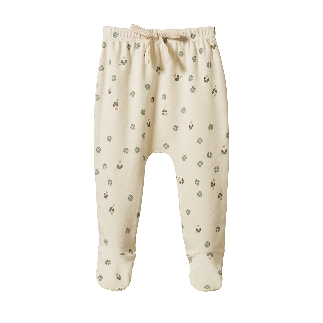 FOOTED ROMPERS | Lucky Print-Web-front