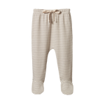 FOOTED ROMPERS | Mushroom Pinstripe-Web-front