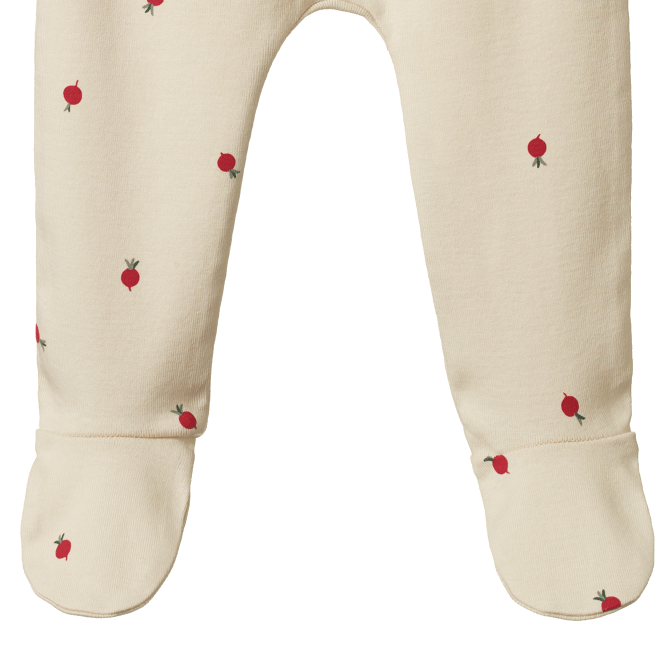 FOOTED ROMPERS | Radish Print-Extra Img - 3