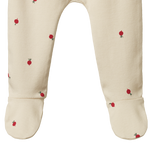 FOOTED ROMPERS | Radish Print-Extra Img - 3