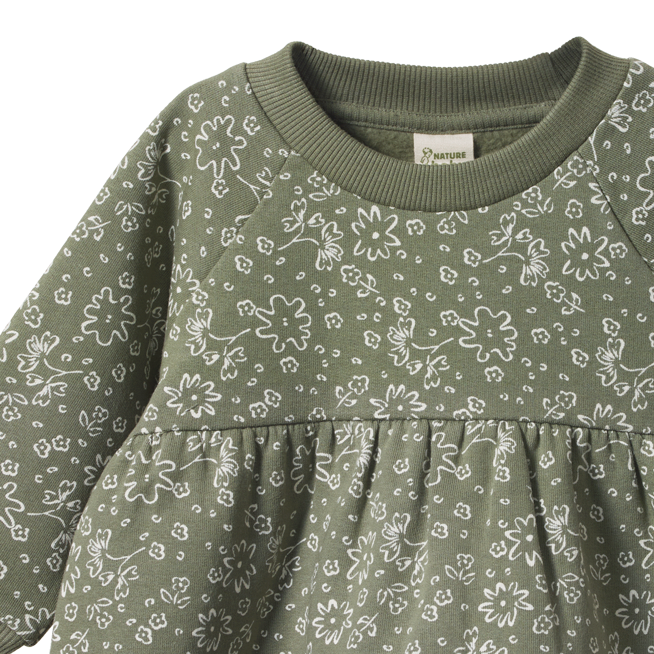 INES DRESS | Bloomsbury Nettle Print-Extra Img - 4
