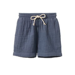 JAMES SHORTS MUSLIN | Vintage Indigo-Web-front