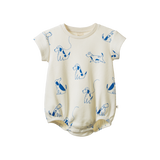JUNO ROMPER WAFFLE | Dog Walk Print-Web-front