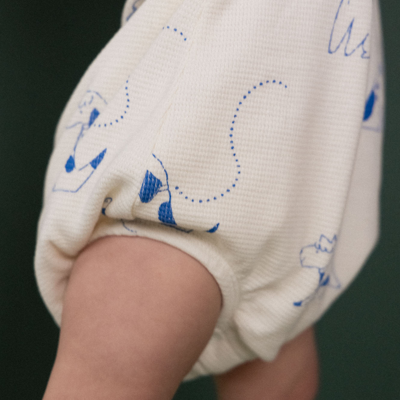 JUNO ROMPER WAFFLE | Dog Walk Print-Web-hover