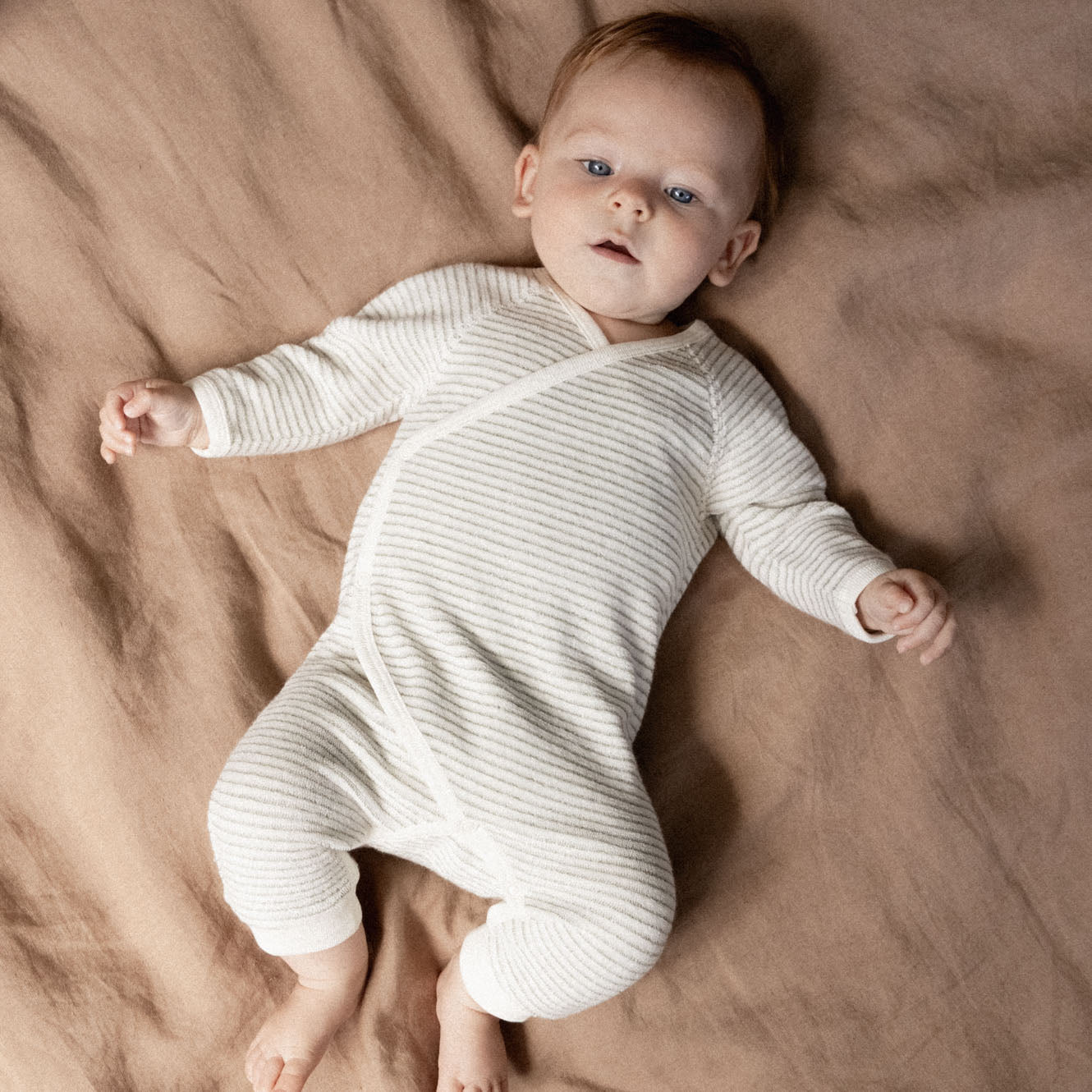 KIMONO STRETCH & GROW TERRY | Nettle Pinstripe-Web-hover