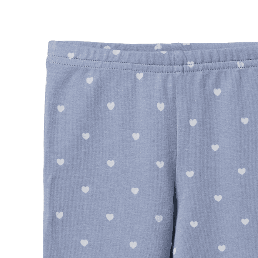 LEGGINGS | Hearts Bluebelle Print-Extra Img - 2