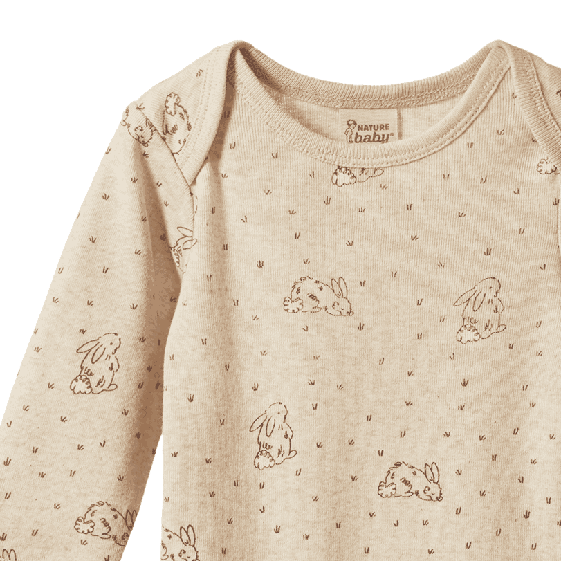 LONG SLEEVE BODYSUIT | Bramble Burrow Print-Extra Img - 3