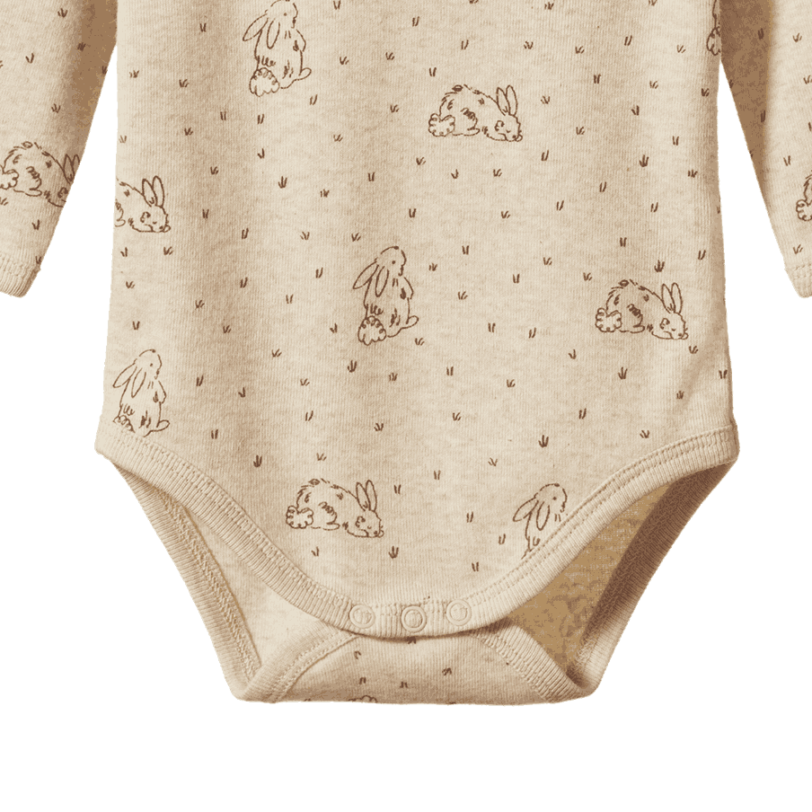 LONG SLEEVE BODYSUIT | Bramble Burrow Print-Extra Img - 4