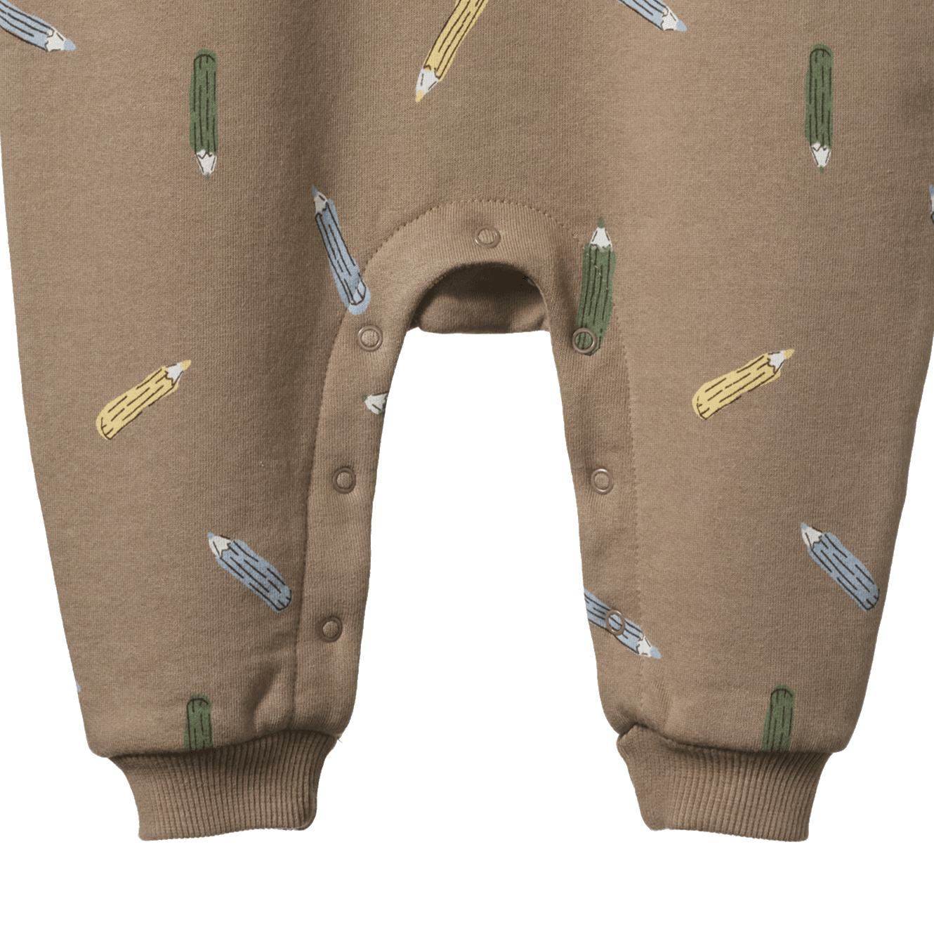 LONG SLEEVE JUNO ROMPER | Pencil Print-Extra Img - 3