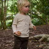 LONG SLEEVE RIVER TEE | Bramble Bunny Print-Extra Img - 2