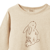 LONG SLEEVE RIVER TEE | Bramble Bunny Print-Extra Img - 3