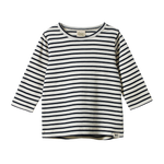 LONG SLEEVE RIVER TEE | Navy Sailor Stripe-Web-front
