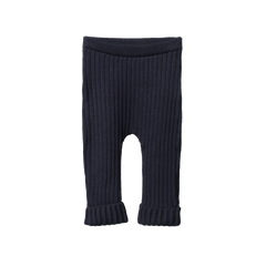LOU PANTS COTTON KNIT | Navy-Web-front