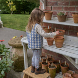MARLO QUILTED VEST | Bluebelle Check-Extra Img - 2