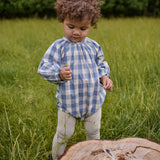 MEADOW BODYSUIT GINGHAM | Bluebelle Check-Extra Img - 3