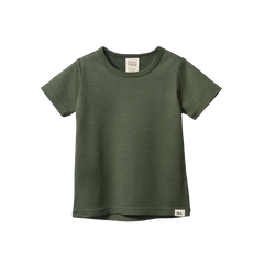 MERINO ESSENTIALS RIVER TEE | Thyme-Web-front